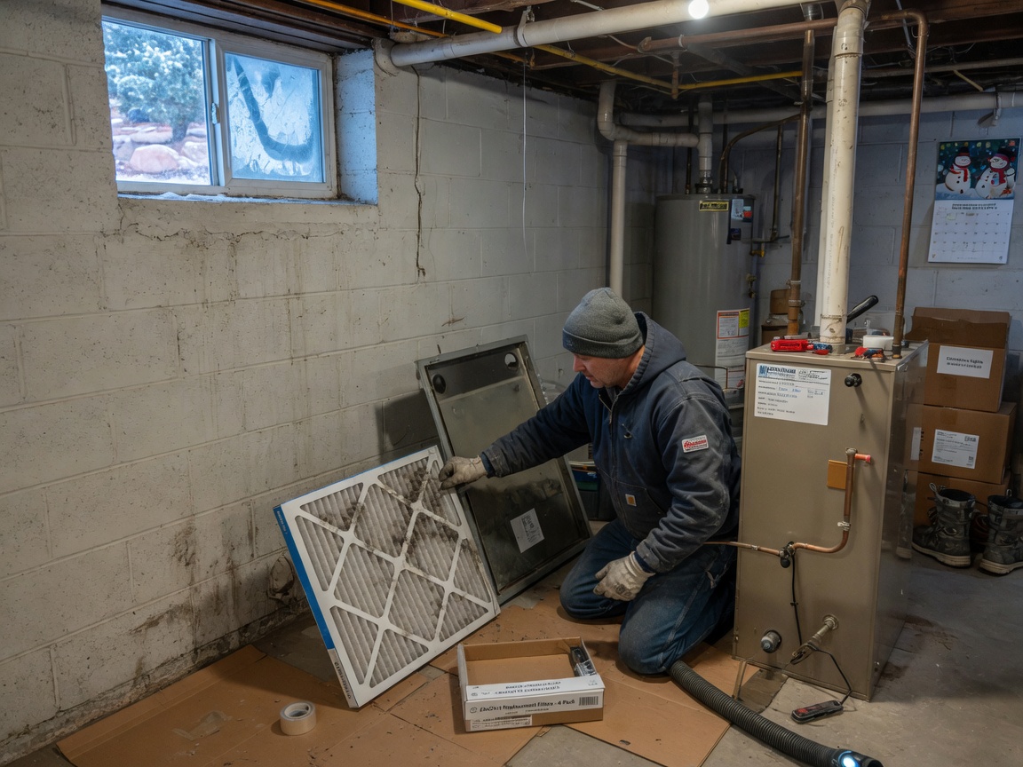 Replacing Air Filters For Reliable Heat In Montrose Homes